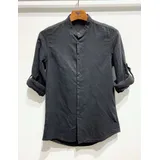 Camicia Casual Uomo Primavera/Estate Made in Cina Quotidiano Vari Colori Standard Bottoni — foto 14