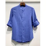 Camicia Casual Uomo Primavera/Estate Made in Cina Quotidiano Vari Colori Standard Bottoni — foto 8