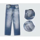 Jeans Baggy Uomo Primavera Made in Cina Quotidiano Standard — foto 1