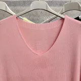 T-Shirt & Top(D) Genere T-Shirt Donna Primavera/Estate Made in Spagna Quotidiano Colore Unico Curvy(taglie forti) — foto 4