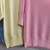 T-Shirt & Top(D) Genere T-Shirt Donna Primavera/Estate Made in Spagna Quotidiano Colore Unico Curvy(taglie forti) — foto 5