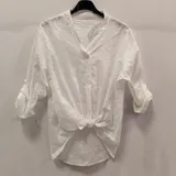 Camicie(D) Genere Camicetta Camicia Casual Donna Estate Made in Italia Quotidiano Colore Unico Standard — foto 3