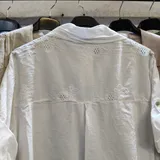 Camicie(D) Genere Camicia Camicia Donna Primavera/Estate Made in Spagna Quotidiano Colore Unico Curvy(taglie forti) — foto 4