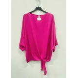 T-Shirt & Top(D) Genere T-Shirt Donna Estate Made in Italia Quotidiano Vari Colori Standard Monocromo — foto 3