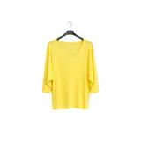 SOLID COLOR MODAL SWEATER WITH V-NECK — foto 3