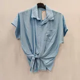 Camicie(D) Genere Camicetta Camicia Casual Donna Estate Made in Italia Quotidiano Vari Colori Standard Monocromo — foto 1
