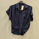 Camicie(D) Genere Camicetta Camicia Casual Donna Estate Made in Italia Quotidiano Vari Colori Standard Monocromo — foto 5