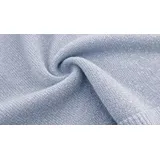 SOLID COLOR MODAL SWEATER WITH ROUND NECK AND LUREX — foto 4