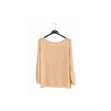 SOLID COLOR MODAL SWEATER WITH ROUND NECK AND LUREX — foto 8