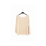 SOLID COLOR MODAL SWEATER WITH ROUND NECK AND LUREX — foto 7