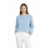 SOLID COLOR MODAL SWEATER WITH ROUND NECK AND LUREX — foto 1