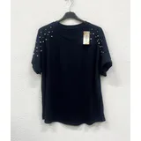 T-Shirt & Top(D) Genere T-Shirt Donna Estate Made in Italia Quotidiano Vari Colori Curvy(taglie forti) Monocromo — foto 5