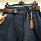 Pantaloni(D) Genere Pantaloni Donna Primavera/Estate Made in Spagna Quotidiano Colore Unico Curvy(taglie forti) — foto 5