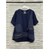 Maglierie&Felpe(D) Genere Felpa Donna Primavera/Estate Made in Italia Quotidiano Vari Colori Standard Righe — foto 5