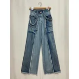 Jeans(D) Genere Jeans Larghi Donna Quattro stagioni Made in Cina Tempo libero Colore Unico Standard Monocromo — foto 3