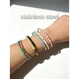 Bracciali rigidi in acciaio inox Made in Cina Vari Colori — foto 3