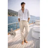 Pantaloni Uomo Primavera/Estate Made in Italia Quotidiano Vari Colori Standard — foto 10