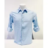 Camicia Uomo Primavera/Estate Made in Italia Quotidiano Vari Colori Standard Bottoni — foto 1