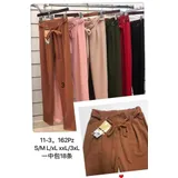 Pantaloni(D) Genere Pantaloni Donna Quattro stagioni Made in Cina Quotidiano Vari Colori Standard Monocromo — foto 3
