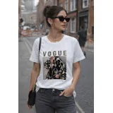 T-Shirt & Top(D) Genere T-Shirt Donna Primavera/Estate Made in Cina Quotidiano Colore Unico Standard — foto 1