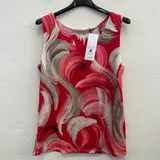 T-Shirt & Top(D) Genere Canottiera Donna Estate Made in Italia Tempo libero Vari Colori Standard Monocromo — foto 3