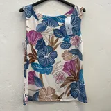 T-Shirt & Top(D) Genere Canottiera Donna Estate Made in Italia Tempo libero Vari Colori Standard Monocromo — foto 5