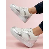 Sneakers basse Donna Autunno/Inverno Made in Cina Quotidiano Vari Colori Tacco Intero Tonda — foto 2