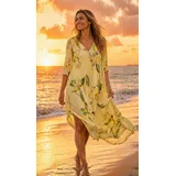 Vestiti Donna Estate Made in Italia Tempo libero Vari Colori Standard Fiori — foto 5