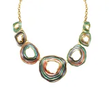 Collana con Cerchi Organici Smaltati — foto 6