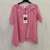 Maglierie&Felpe(D) Genere Donna Estate Made in Italia Tempo libero Vari Colori Curvy(taglie forti) Scozzese — foto 6
