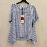 Maglierie&Felpe(D) Genere Donna Estate Made in Italia Tempo libero Vari Colori Curvy(taglie forti) Scozzese — foto 3