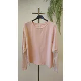 T-Shirt & Top(D) Genere T-Shirt Donna Primavera/Estate Made in Italia Quotidiano Vari Colori Standard Monocromo — foto 5