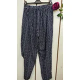Pantaloni(D) Genere Pantaloni Donna Primavera/Estate Made in Italia Tempo libero Colori Casuale Standard Stampata Viscosa — foto 4