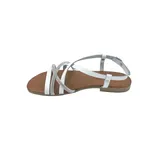 Sandali(D) Genere Sandali Classici Donna Estate Made in Italia Quotidiano Piatto Aperta — foto 4