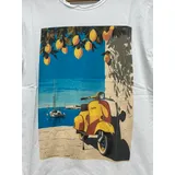 T-shirt&Polo(U) Uomo T-shirt Uomo Uomo Primavera/Estate Made in Italia Tempo libero Colore Unico Standard Stampata — foto 4