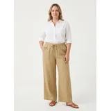Pantaloni Sportivi Donna Primavera/Estate Made in Italia Tempo libero Colore Unico Standard — foto 2