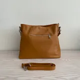 Borse in Pelle Genere Borsa Spalla Donna Made in Italia Vari Colori — foto 5