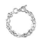 Bracciale a Maglie a Cuore — foto 3
