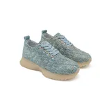 Sneakers basse Donna Primavera/Estate Made in Cina Tempo libero Colore Unico Zeppe A punta — foto 9