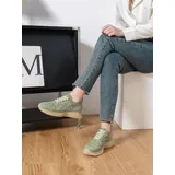 Sneakers basse Donna Primavera/Estate Made in Cina Tempo libero Colore Unico Zeppe A punta — foto 15