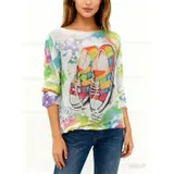Pullover Pullover Donna Primavera/Estate Made in Italia Tempo libero Vari Colori Standard Stampata — foto 1