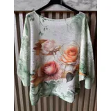 Pullover Pullover Donna Primavera/Estate Made in Italia Tempo libero Vari Colori Standard Stampata — foto 3