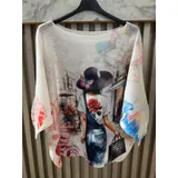 Pullover Pullover Donna Primavera/Estate Made in Italia Tempo libero Vari Colori Standard Stampata — foto 3