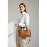 Borse in Pelle Genere Borsa a Mano Donna Quattro stagioni Made in Italia Quotidiano Colore Unico — foto 1
