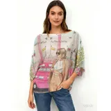 Pullover Pullover Donna Primavera/Estate Made in Italia Tempo libero Vari Colori Standard Stampata — foto 1