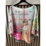 Pullover Pullover Donna Primavera/Estate Made in Italia Tempo libero Vari Colori Standard Stampata — foto 3