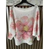 Pullover Pullover Donna Primavera/Estate Made in Italia Tempo libero Vari Colori Standard Stampata — foto 3