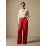 Pantalone Palazzo Rasone di viscosa con coulisse — foto 4