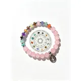 Bracciali elastico pietra e acciaio con scatola: SEGNO ZODIACALE — foto 1