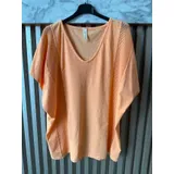 T-Shirt Donna Estate Made in Italia Tempo libero Vari Colori Standard Tinto a freddo — foto 3